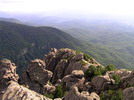 Вид с вершины горы Индюк на Корону
